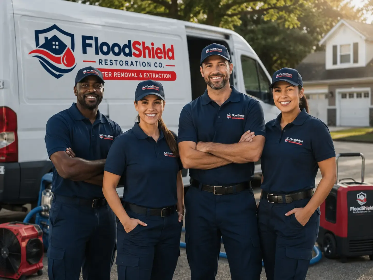 Flood Damage Restoration company in Liberty Center, IN