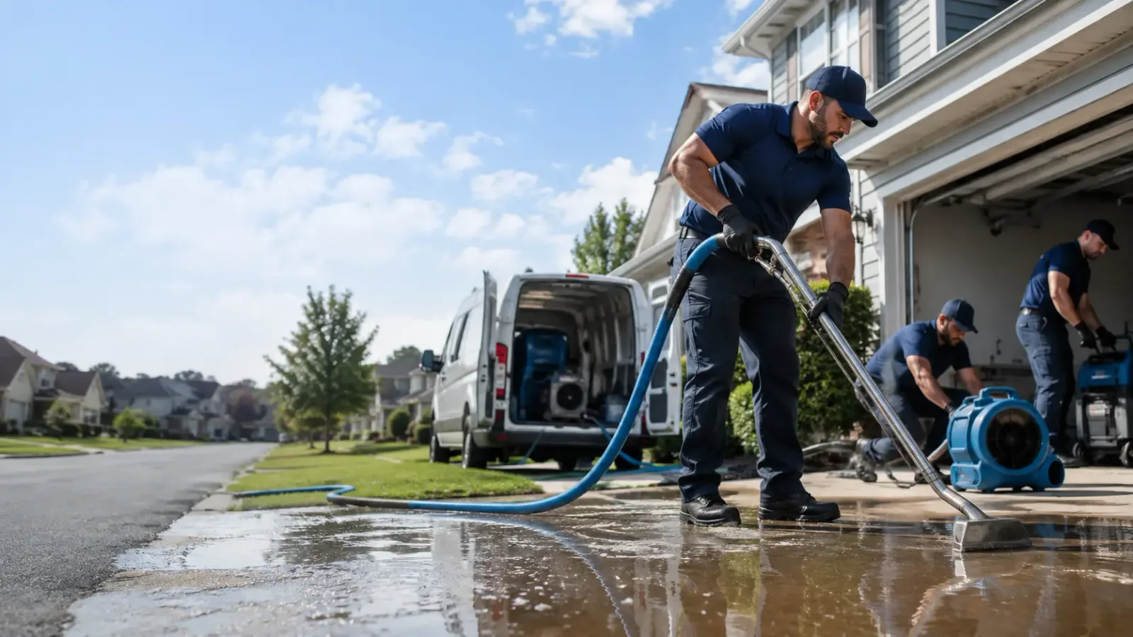 Flood Damage Restoration in Liberty Center, IN